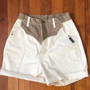 High waisted Vintage denim shorts